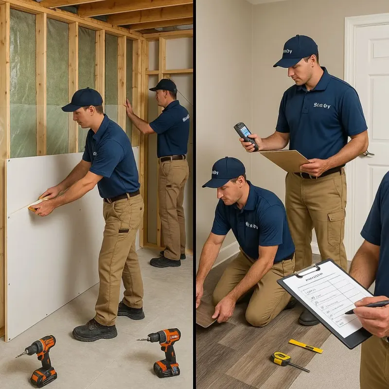 Repairs and Reconstruction process in Charleston, NY